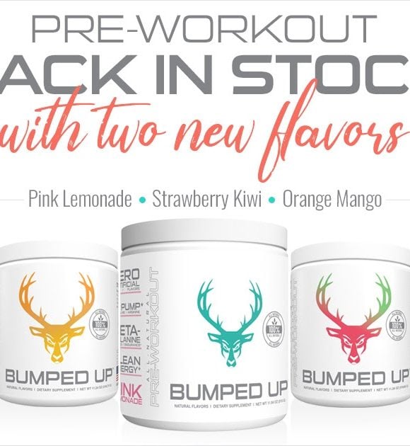 Bumped Up New Preworkout Flavors!