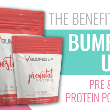 BENEFITS OF BUMPED UP’S PRE & POST PROTEIN