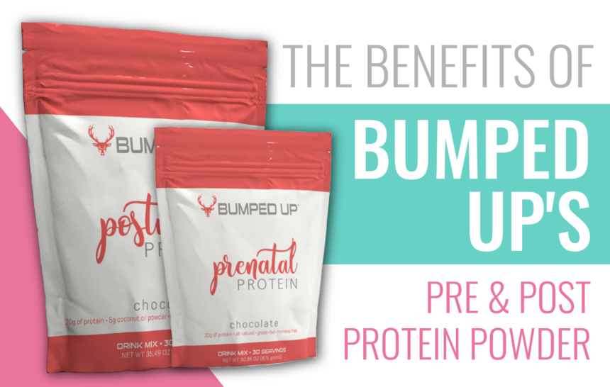 BENEFITS OF BUMPED UP’S PRE & POST PROTEIN